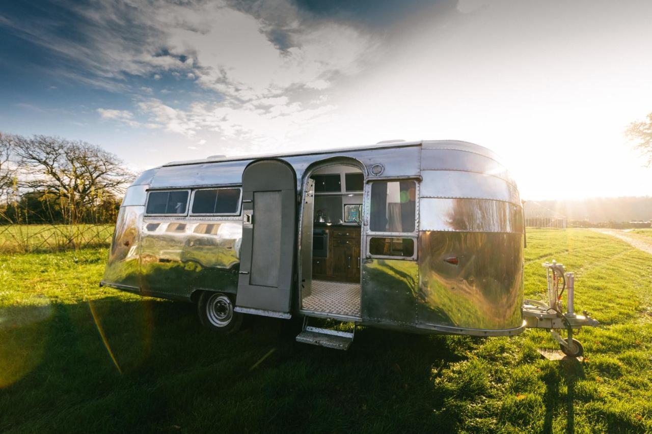 Silver Airstream Glamping & Rental Chichester Exterior foto