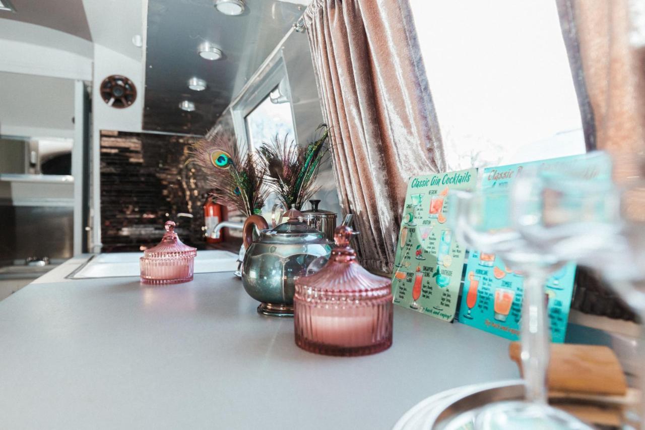 Silver Airstream Glamping & Rental Chichester Exterior foto